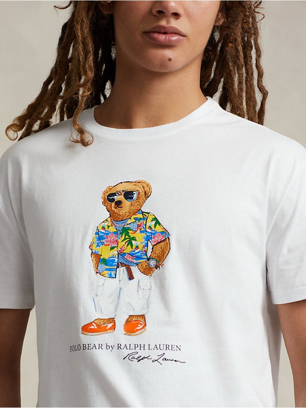 Ralph Lauren Classic Fit White T-Shirt